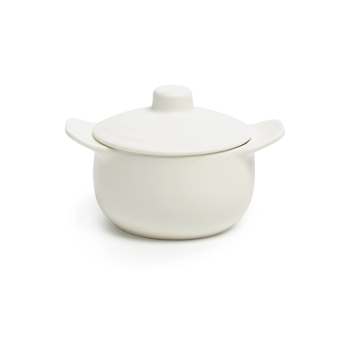 MINI PENTOLA PORCELL. F.FOOD CM14X10