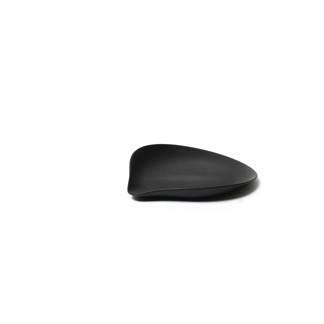 PLA5XL PIATTO A GOCCIA NERO CM24X22