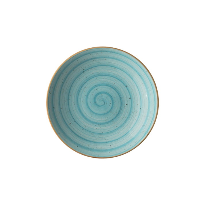 AQUA PIATTO FONDO 25CM AZZURRO