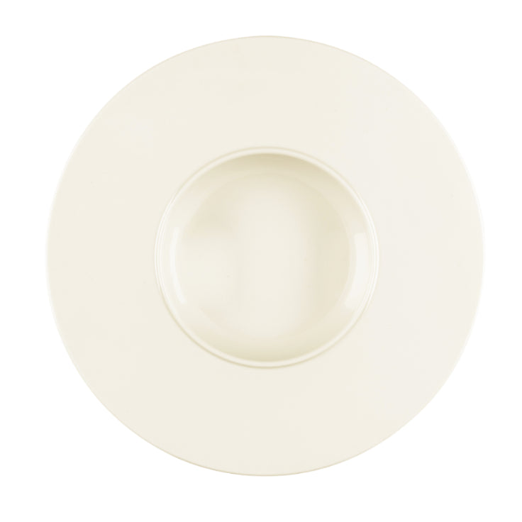 NEW-BONE IVORY PASTA BOWL 29CM GOUR.