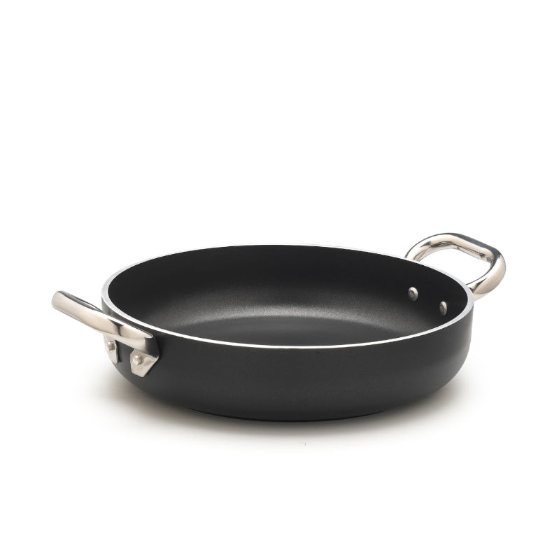 TEGAME 28CM 2 MANICI ANTIAD.IND.AL-BLACK
