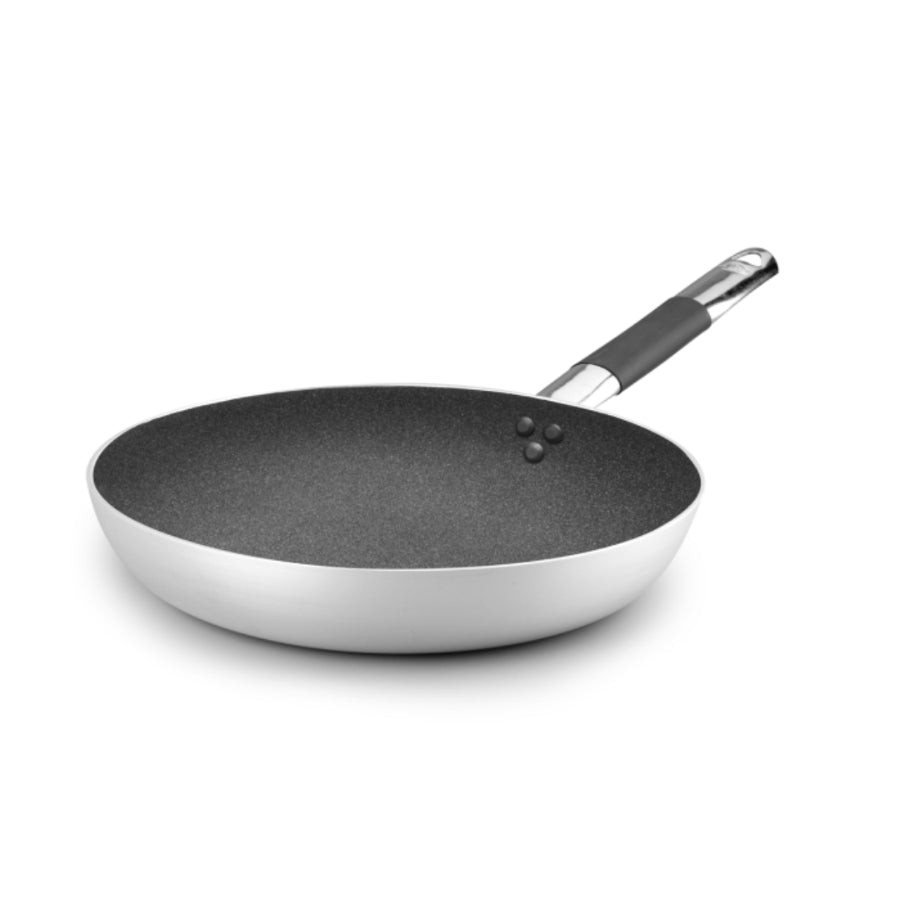 PADELLA BASSA 32CM ALLUMINIO GRANITE