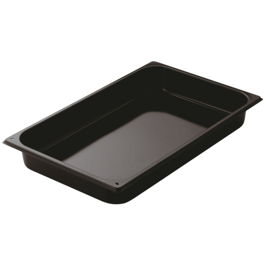 TEGLIA SMALTATA GN1/1 53X32,5CM NERA