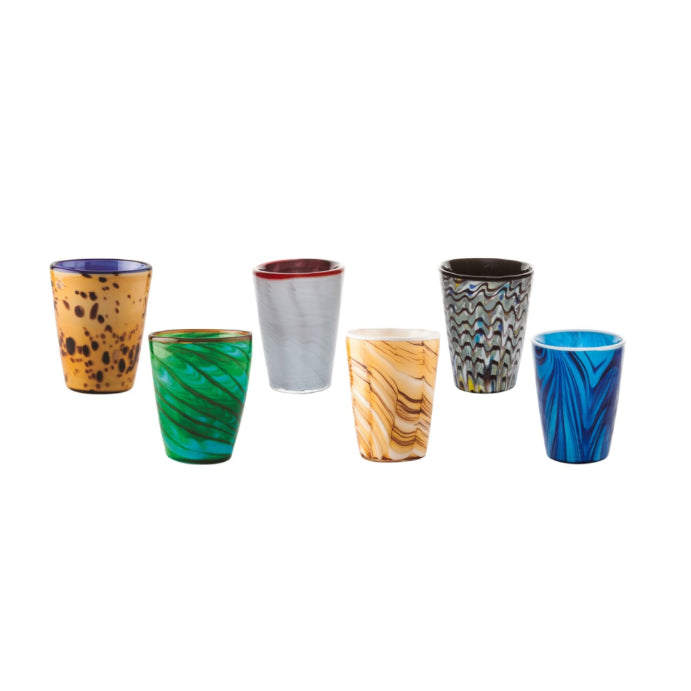 SET 6 BICCHIERI 31CL MIX2 COLOR MARES