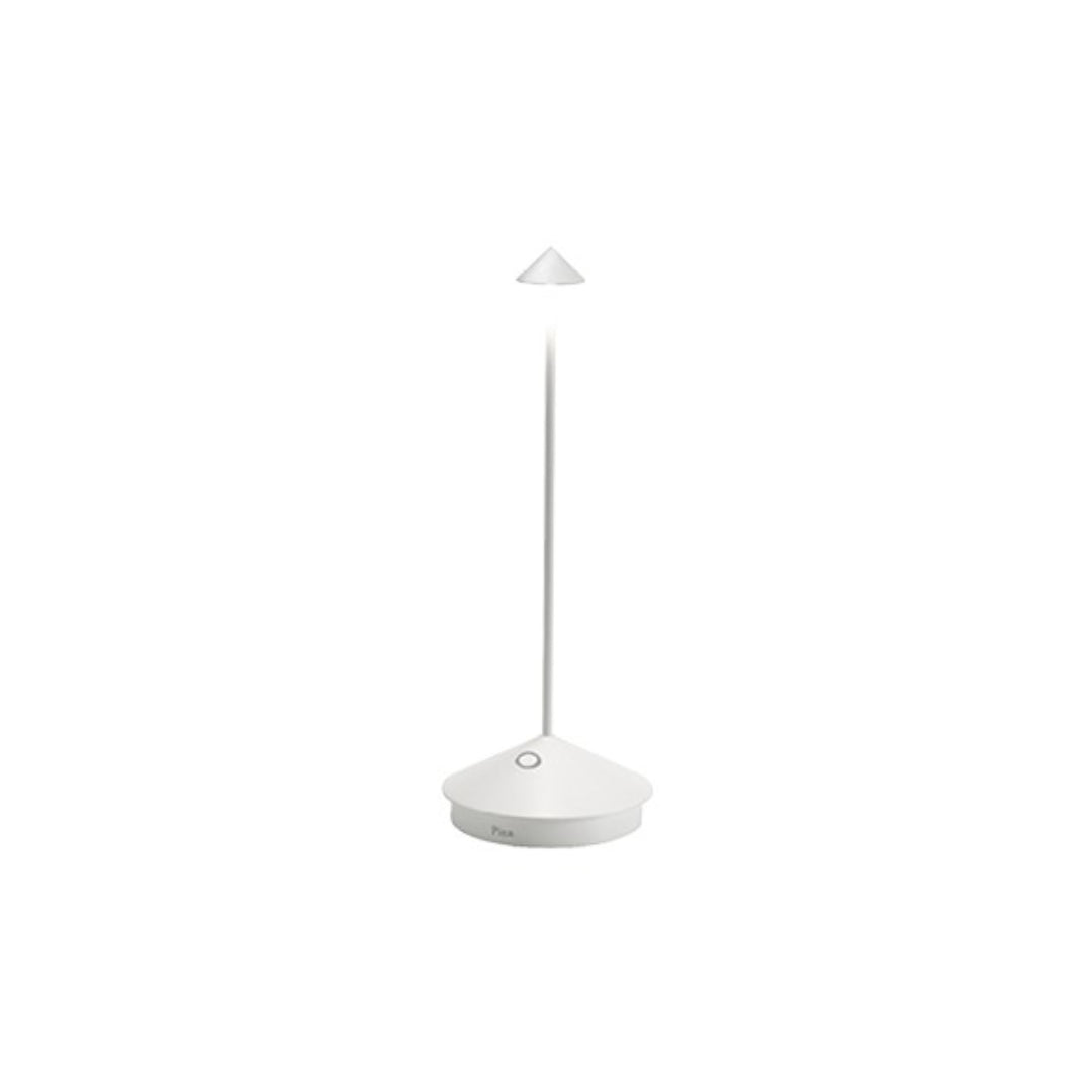 LAMPADA TAVOLO LED PINA PRO BIANCO