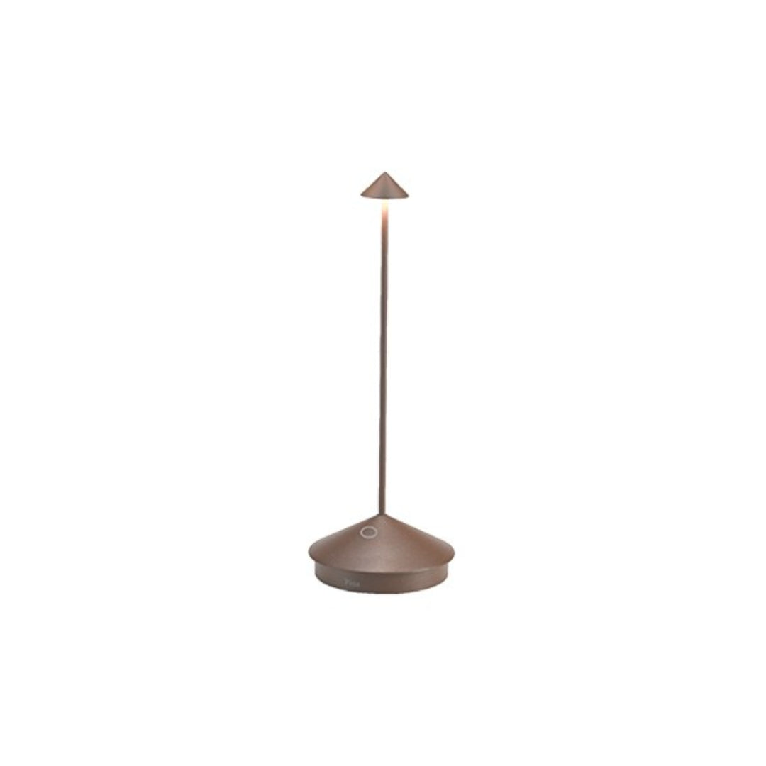 LAMPADA TAVOLO LED PINA PRO CORTEN
