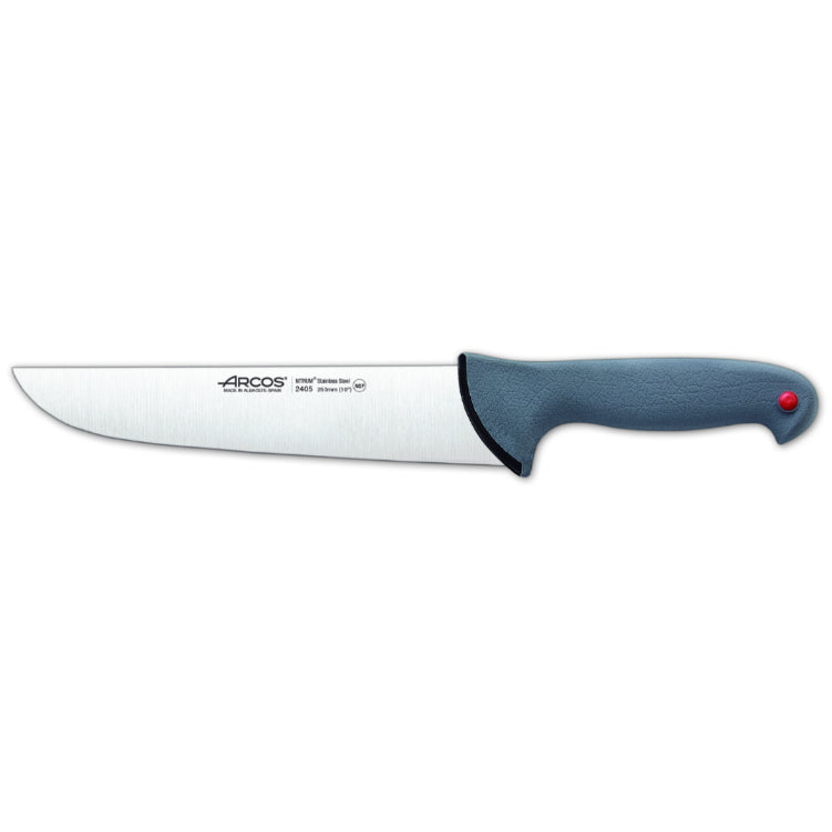 COLTELLO MACELLAIO 25CM MANICO ANTISCIV.