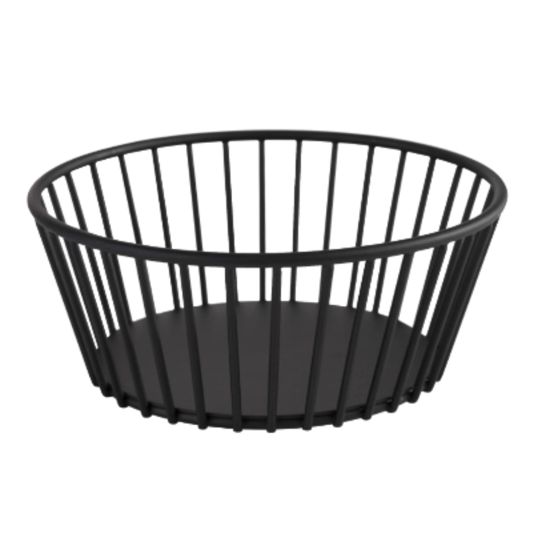 CESTINO METALLO 17CM 7H NERO