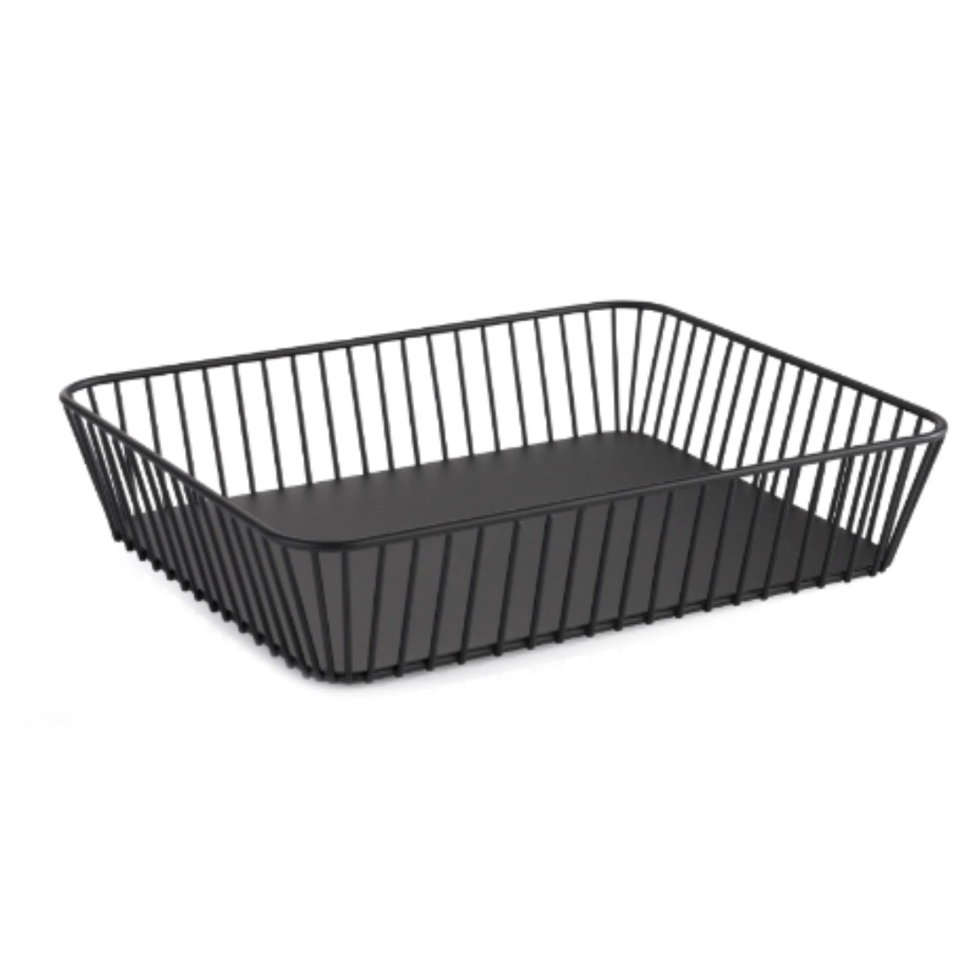 CESTINO METALLO GN 1/2 7,5H NERO