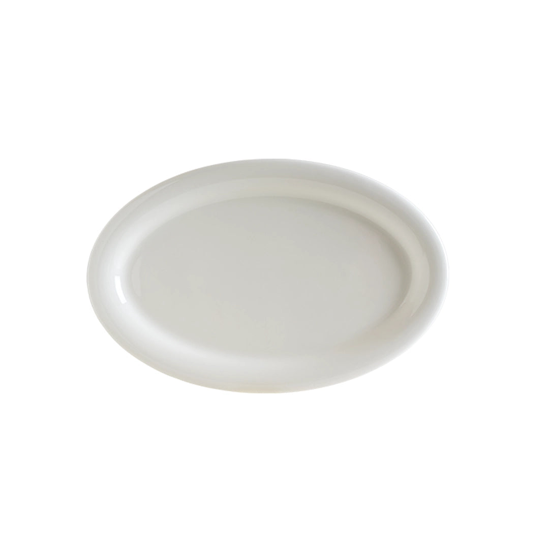 WHITE ALBUS PIATTO OVALE CM22X14