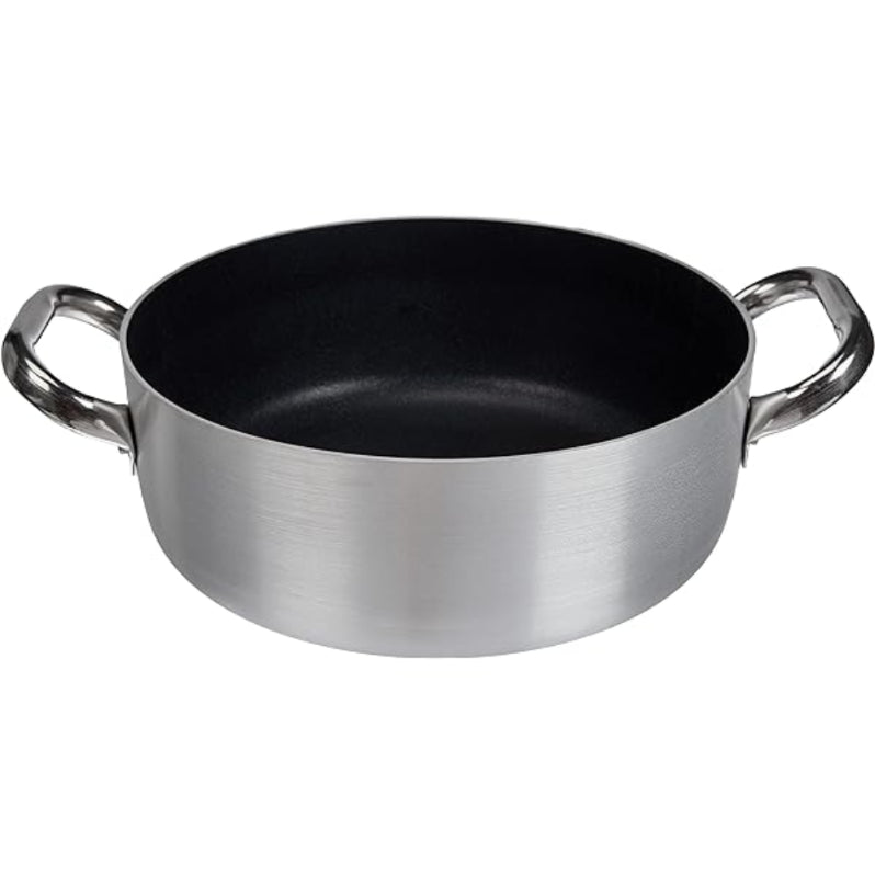 CASSERUOLA BASSA 36CM ANTIAD. 2 MANICI