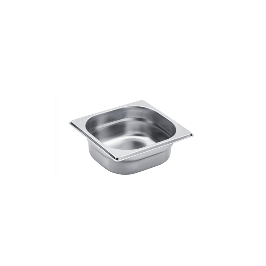 BACINELLA INOX GN1/6 17,6X16,2X6,5CM