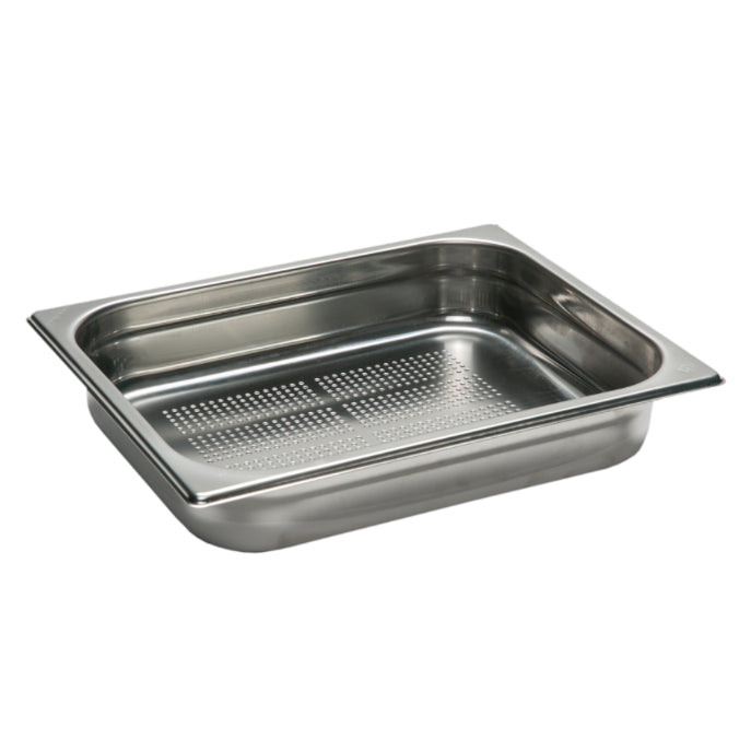 BACINELLA INOX FORATA GN1/2 32X26X20CM