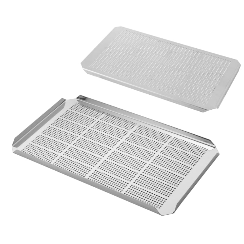 FALSO FONDO FORATO INOX GN1/1 53X32,5CM