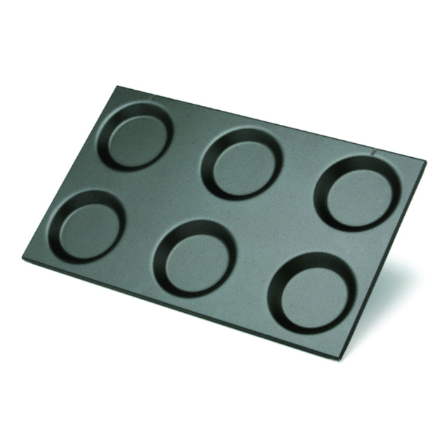 TEGLIA INOX 6 STAMPI GN1/1 ANTIAD.