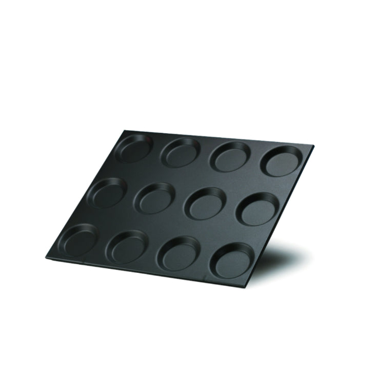 TEGLIA INOX 12 STAMPI GN2/1 ANTIAD.