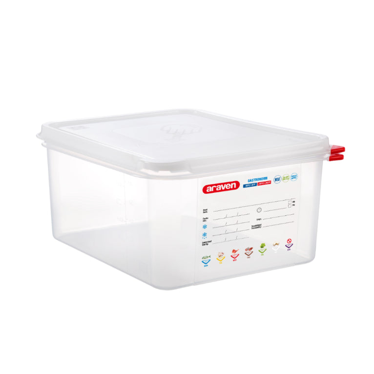 BACINELLA POLIPROP. GN 1/2 15H C/C