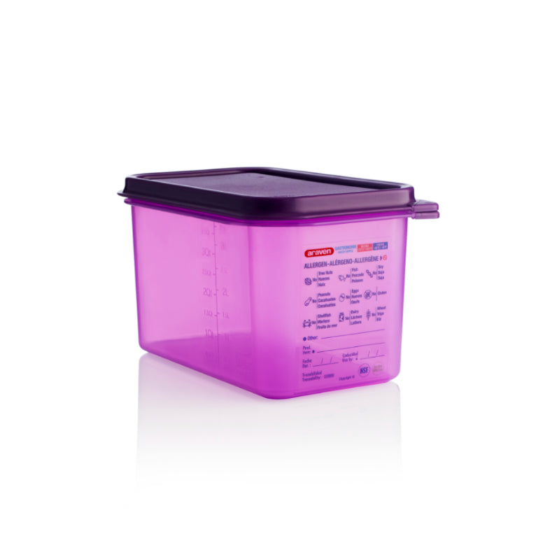 BACINELLA POLIPROP. GN1/4 ANTIALL. C/C