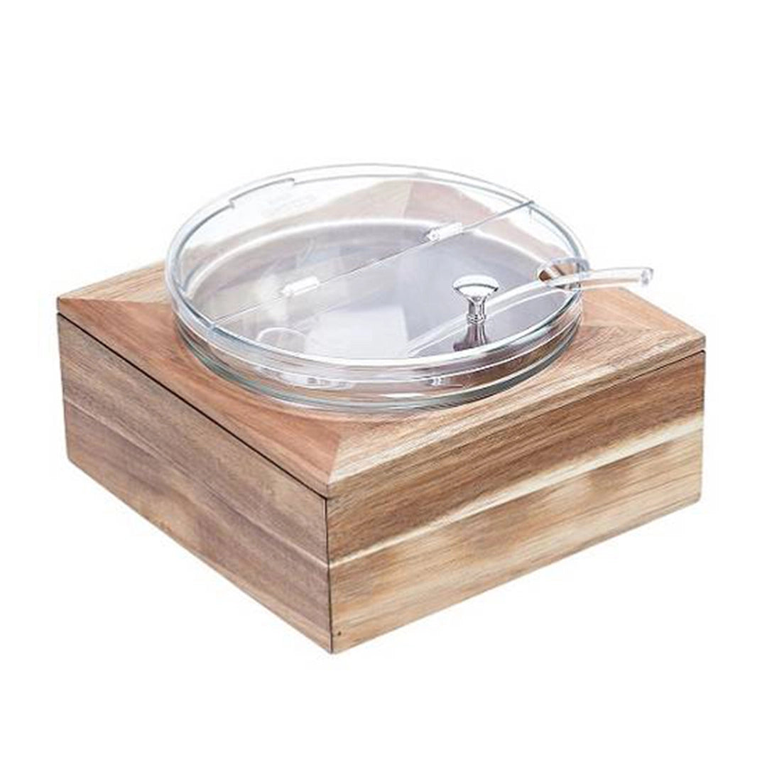 SET CIOTOLA C/COP.BUFFET C/BASE LEGNO