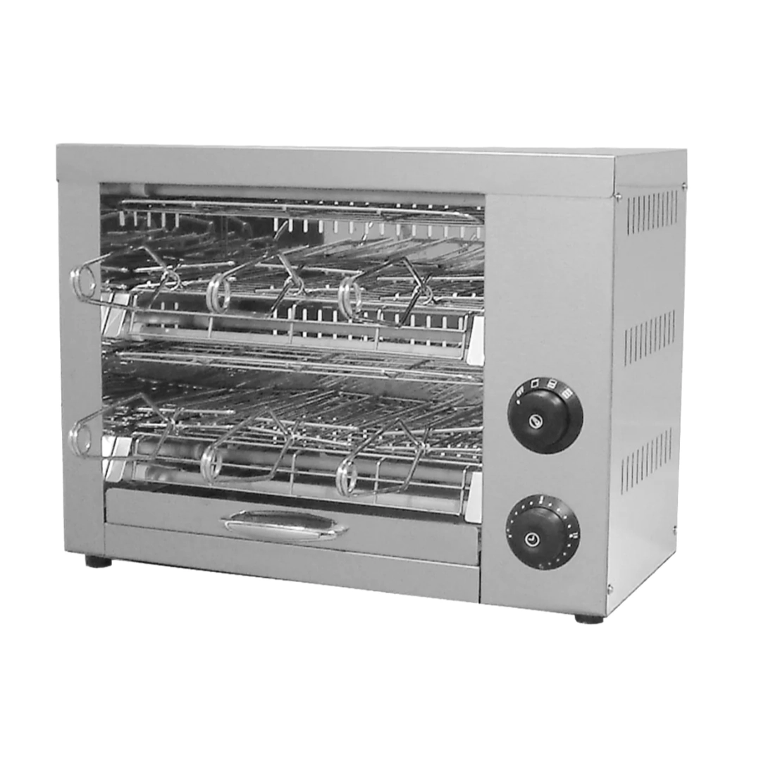 TOSTIERA INOX DOPPIA 6 PINZE