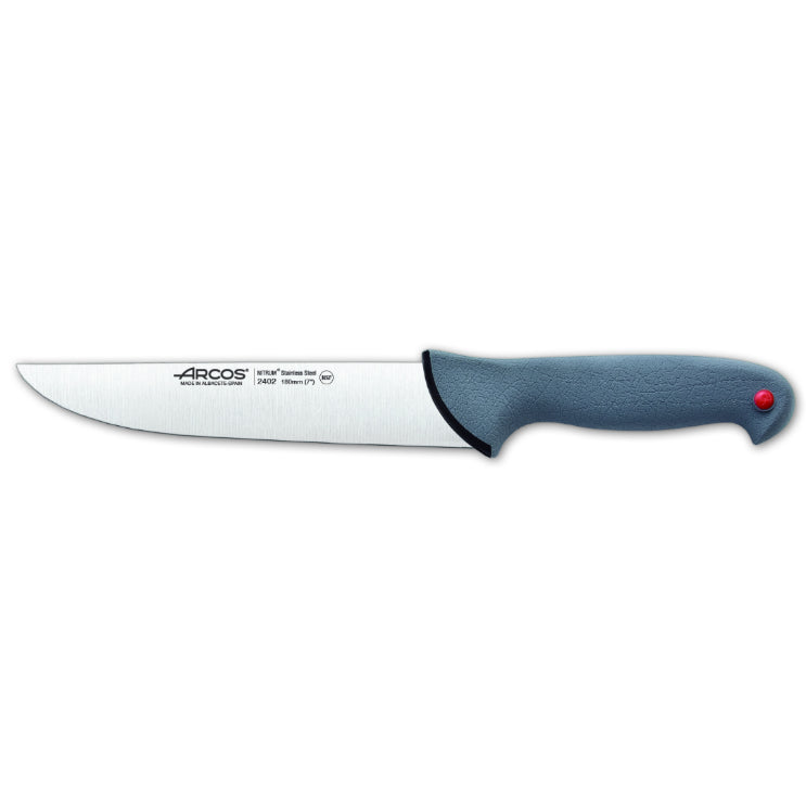 COLTELLO MACELLAIO 18CM MANICO ANTISCIV.