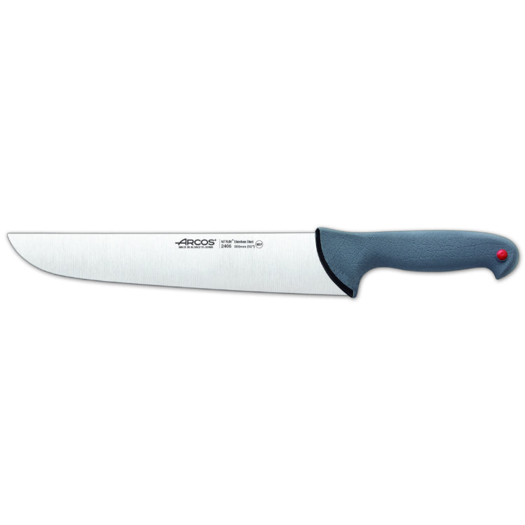 COLTELLO MACELLAIO 30CM MANICO ANTISCIV.