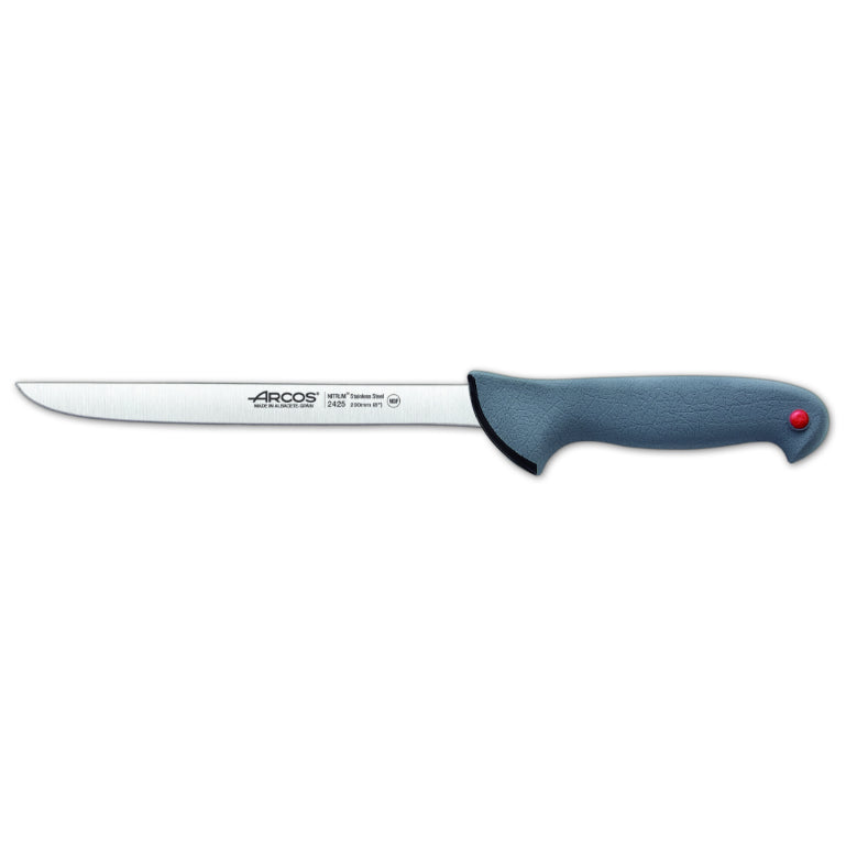 COLTELLO FILETTARE PESCE 20CM M/ANTISCIV