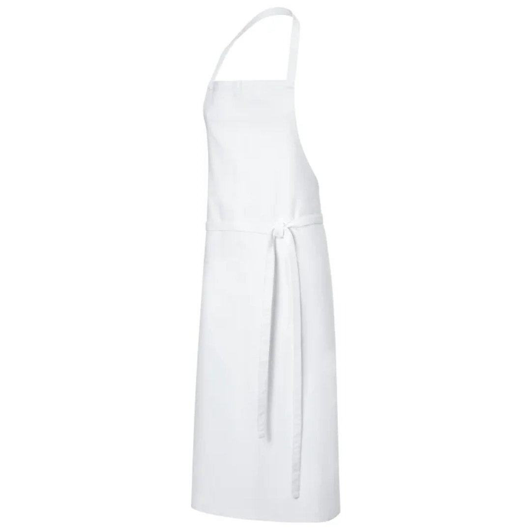 GREMBIULE CUOCO LUNGO BIANCO